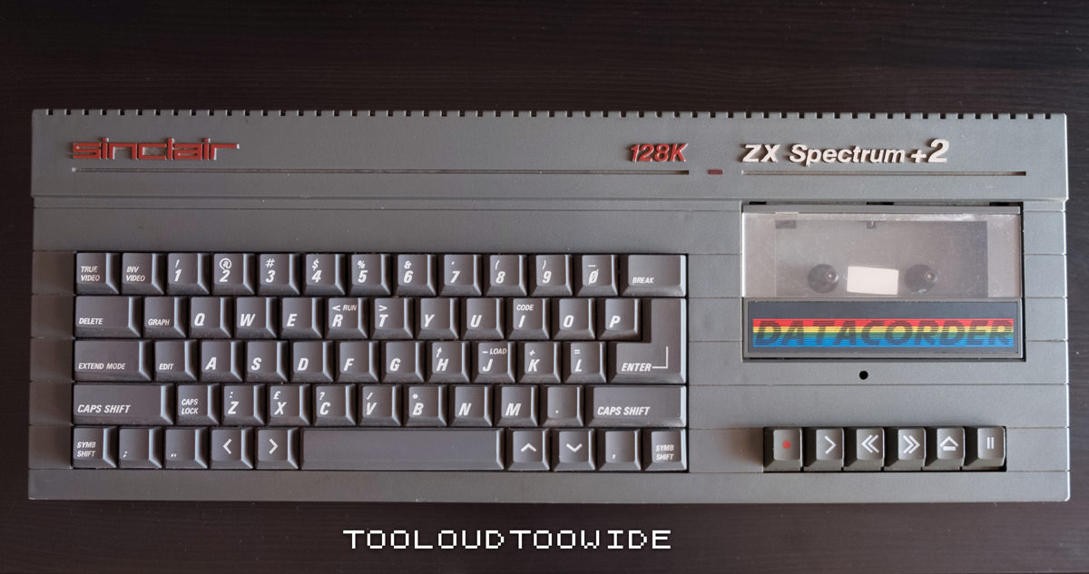 ZX Spectrum 128k +2 UK sn 045779 – tooloud.toowide