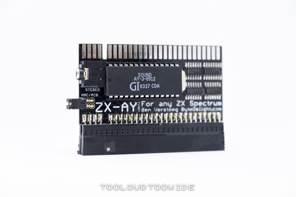 sound card for your ZX Spectrum – ZX AY by bytedelight.com 
